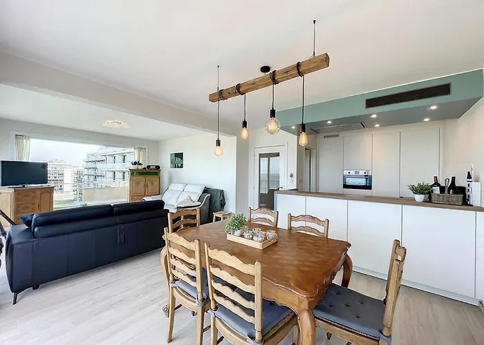 Flat Sunset - Amazing Seaview * De Panne